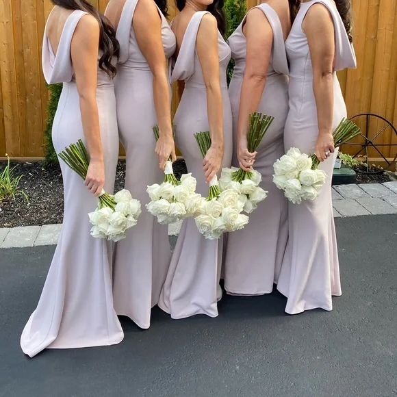KATIE MAY NUDE BRIDESMAID DRESS SIZE 2,4,6,8 AVAILABLE - Picture 3 of 3